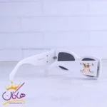 عینک آفتابی سلین زنانه فریم مستطیل سفید 4S282/1 - Image 4