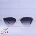 عینک آفتابی سلین زنانه فریم مثلث طلایی 5G128/5