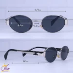 عینک آفتابی سلین زنانه فریم بیضی نقره ای CL 1002/1 - Image 2
