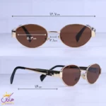 عینک آفتابی سلین زنانه فریم بیضی فلزی CL1002U/1 - Image 2