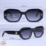عینک آفتابی سلین زنانه فریم مشکی استیت CL 40317/1 - Image 2