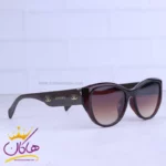 عینک آفتابی شنل زنانه فریم گربه ای قهوه ای 9704/2 - Image 4