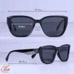 عینک آفتابی چنل زنانه فریم مربع مشکی CJ0881/1 - Image 2