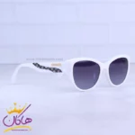 عینک آفتابی چنل زنانه فریم سفید پلاریزه P 9702/2 - Image 4