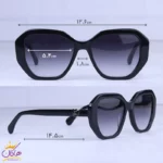 عینک آفتابی زنانه شنل فریم مشکی استیت CH 3497/1 - Image 2
