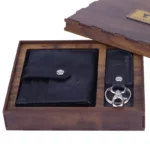 ست کیف جاکارتی و جاکلیدی چرم چرمسال کد 020 - Image 13
