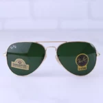 ست کیف کتی چرم و عینک مردانه چرمسال عسلی پوست ماری 182/3 - Image 5