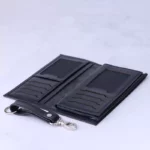 ست چرمی مردانه با کیف کتی و عینک و جاکلیدی چرمسال مشکی 180/1 - Image 7