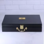 ست هدیه 4 تیکه کیف و کمربند چرم مردانه چرمسال 183 - Image 10
