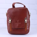 کیف دوشی چرم چرمسال کوچک کد 571 - Image 7