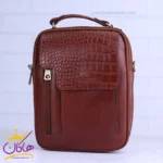 کیف دوشی چرم پوست ماری چرمسال کد 630 - Image 2