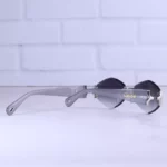 عینک فشن کلویی زنانه بدون فریم طوسی شفاف WH 4115/3 - Image 3