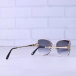 عینک آفتابی شوپارد زنانه فریم مربع طلایی SCHF 86S/1 - Image 3