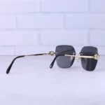 عینک آفتابی شوپارد زنانه بدون فریم عدسی مشکی SCHL 29S 0300 - Image 3