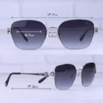 عینک آفتابی شوپارد زنانه نیم فریم نقره ای SCHL 71S/1 - Image 2