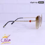 عینک اورجینال فلزی شوپارد قهوه ای کد SCH 60 - Image 9