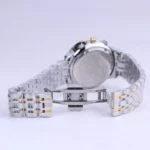 ساعت مچی سیتیزن زنانه فلزی نقره ای طلایی صفحه بژ L 124/10 - Image 2