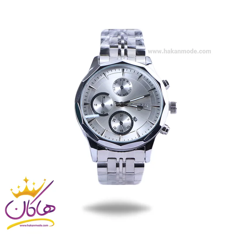 Citizen-VIP-watch-code-G-2360.21.webp ساعت عقربه ای سیتیزن مردانه فلزی نقره ای G 2360/2 - Image 1