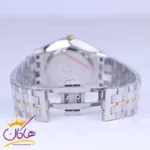 ساعت مچی سیتیزن مردانه فلزی نقره ای طلایی صفحه آبی G31626/1 - Image 2