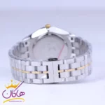 ساعت مچی سیتیزن مردانه فلزی نقره ای طلایی صفحه سبز G31626/2 - Image 3