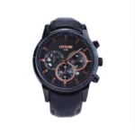 ساعت مچی سیتیزن مردانه بند چرم مشکی کرنوگراف G 9235/2
