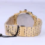 ساعت عقربه ای سیتیزن مردانه فلزی طلایی صفحه مشکی G 9766/20 - Image 3
