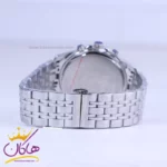 ساعت سیتیزن مردانه فلزی نقره ای صفحه مشکی G 9766/4 - Image 3