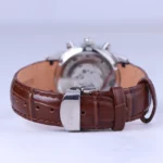 ساعت مچی سیتیزن زنانه بند چرم قهوه ای کرنوگراف L 9235/7 - Image 4