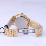 ساعت مچی زنانه سیتیزن فلزی طلایی صفحه مشکی L 9766/20 - Image 2