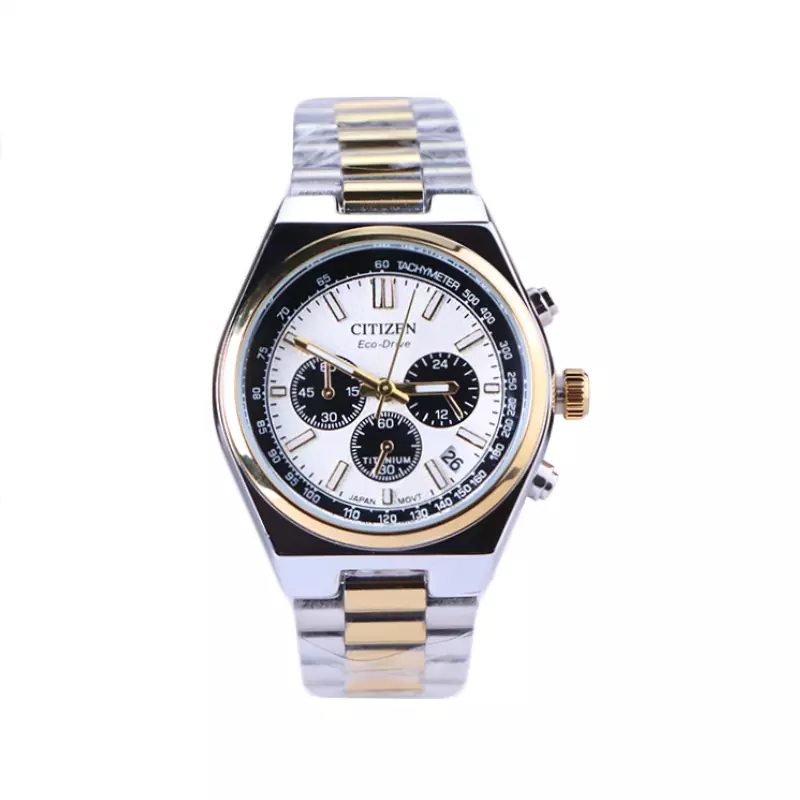 Citizen-Watch-Code-L-981.41.webp ساعت مچی عقربه ای زنانه سیتیزن فلزی نقره ای طلایی L 981/4 - Image 1