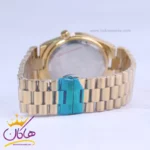 ساعت مچی سیتیزن مردانه فلزی طلایی صفحه سفید 107334/1 - Image 3