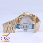 ساعت مچی سیتیزن مردانه فلزی طلایی صفحه سفید 107334/1 - Image 2