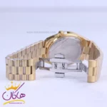 ساعت مچی مردانه سیتیزن فلزی طلایی صفحه سبز 107334/5 - Image 2