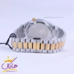 ساعت مچی زنانه سیتیزن فلزی نقره ای طلایی صفحه مشکی 107334/8 - Image 3