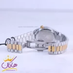 ساعت مچی زنانه سیتیزن فلزی نقره ای طلایی صفحه مشکی 107334/8 - Image 2