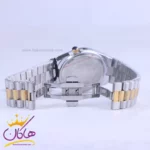ساعت مچی سیتیزن مردانه فلزی نقره ای طلایی صفحه آبی 107334/13 - Image 2