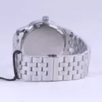 ساعت مچی سیتیزن فلزی مردانه نقره ای صفحه سرمه ای 1/1-2025 - Image 4