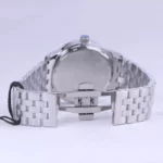 ساعت مچی سیتیزن فلزی مردانه نقره ای صفحه سرمه ای 1/1-2025 - Image 3
