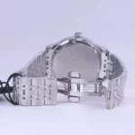 ساعت مچی سیتیزن فلزی مردانه نقره ای صفحه سرمه ای 2/1-2025 - Image 2