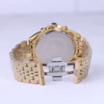 ساعت مچی سیتیزن مردانه فلزی طلایی صفحه سبز G M028/1 - Image 2
