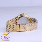 ساعت مچی سیتیزن زنانه فلزی طلایی صفحه مشکی 3325/9 - Image 3