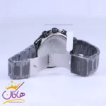 ساعت مچی عقربه ای کرست مردانه فلزی مشکی crest 6253/1 - Image 2