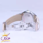 ساعت مچی کرست زنانه بند چرم کرم صفحه شاین 6264/3 - Image 4