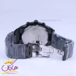 ساعت مچی کرست مردانه فلزی مشکی صفحه سبز crest 6285/4 - Image 2