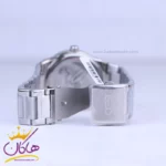 ساعت مچی کرست مردانه فلزی نقره ای صفحه سبز crest 6303/1 - Image 2