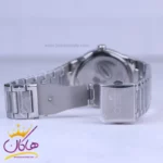 ساعت مچی کرست مردانه فلزی نقره ای صفحه نارنجی crest 6303/5 - Image 2
