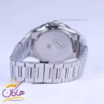ساعت مچی کرست مردانه فلزی نقره ای صفحه سبز 6319/3 دو زمانه - Image 3