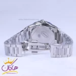 ساعت مچی کرست مردانه فلزی نقره ای صفحه سبز 6319/3 دو زمانه - Image 2