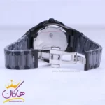 ساعت مچی عقربه ای کرست مردانه فلزی مشکی crest 6319/5 - Image 2