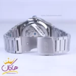 ساعت کرست مردانه فلزی اتوماتیک نقره ای صفحه اسکلتون 6327/5 - Image 2